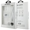 Karl Lagerfeld KLHMP16LHCCHNT iPhone 16  Pro 6.3 hardcase transparent IML Choupette Head & Cord Magsafe